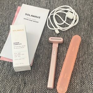 Solawave Rose Gold Skincare Wand